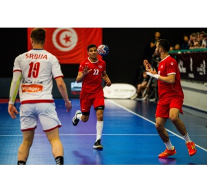 3E PLACE I SERBIE - TUNISIE I 2023 (© FFHandball - IconSport)